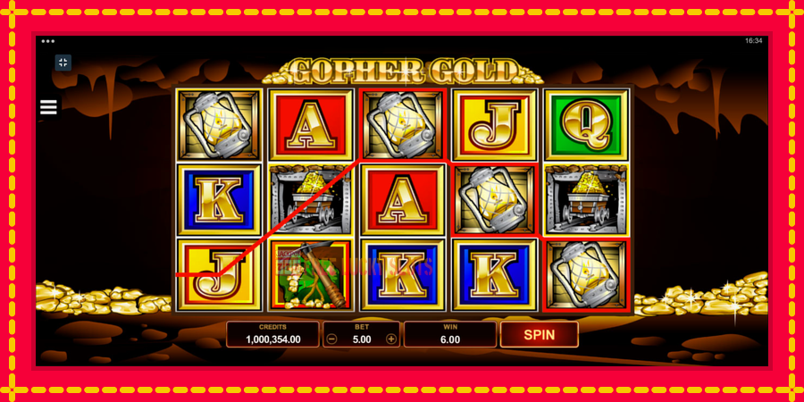 Gopher Gold: สล็อตแมชชีนพร้อมกราฟิกที่ทันสมัย, รูปภาพ 4