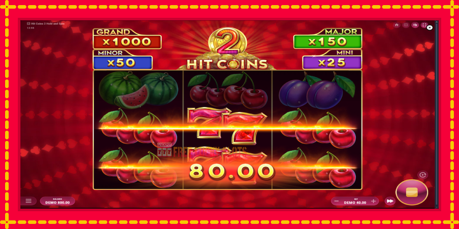 Hit Coins 2 Hold and Spin: สล็อตแมชชีนพร้อมกราฟิกที่ทันสมัย, รูปภาพ 4