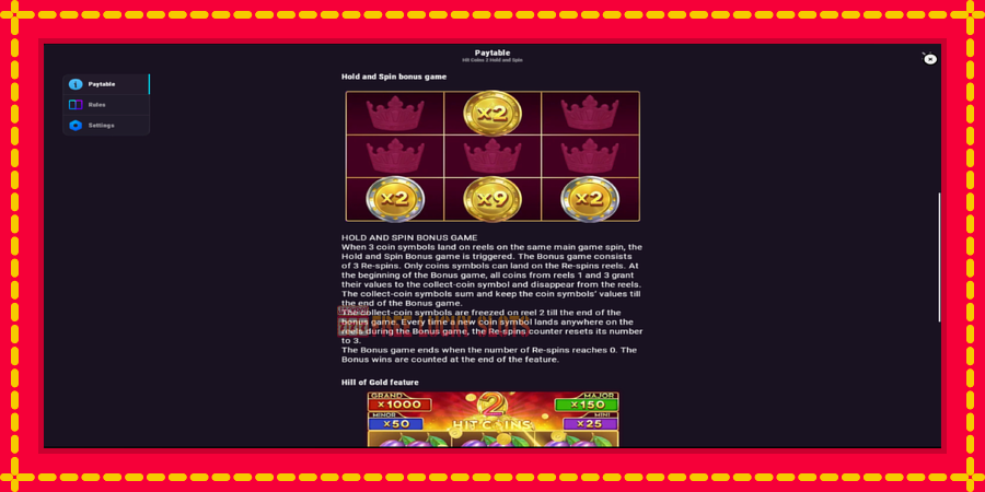 Hit Coins 2 Hold and Spin: สล็อตแมชชีนพร้อมกราฟิกที่ทันสมัย, รูปภาพ 6