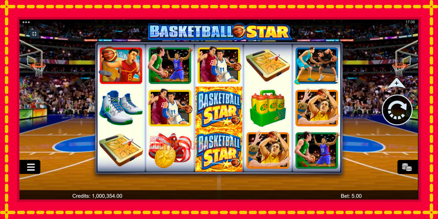 Basketball Star: สล็อตแมชชีนพร้อมกราฟิกที่ทันสมัย, รูปภาพ 1