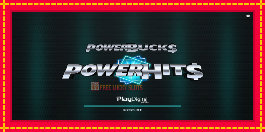 PowerBucks PowerHits: สล็อตแมชชีนพร้อมกราฟิกที่ทันสมัย, รูปภาพ 1