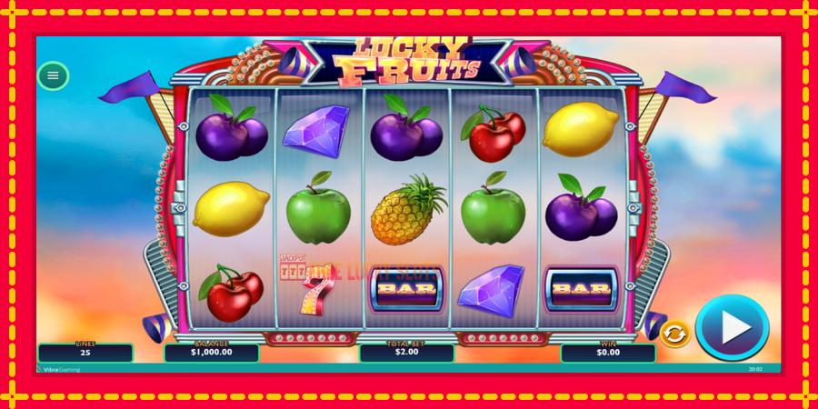 Lucky Fruits: สล็อตแมชชีนพร้อมกราฟิกที่ทันสมัย, รูปภาพ 2