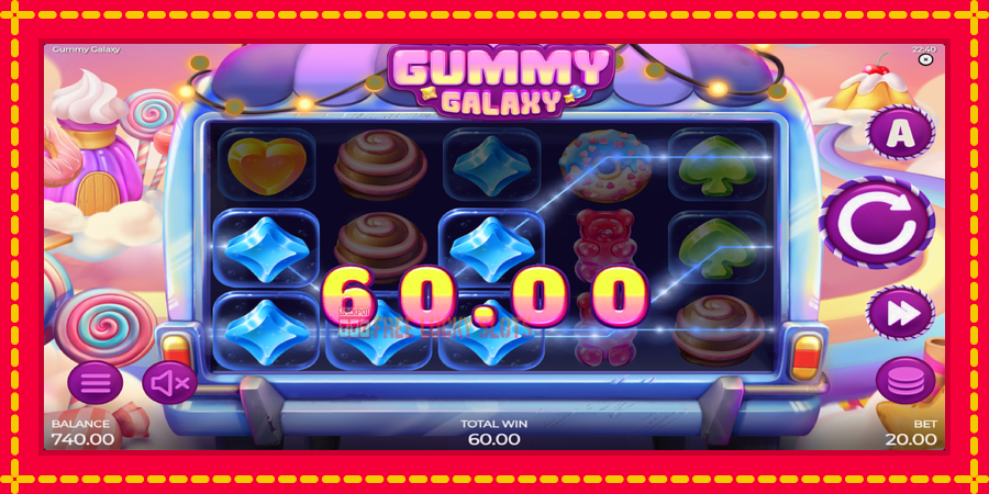 Gummy Galaxy: สล็อตแมชชีนพร้อมกราฟิกที่ทันสมัย, รูปภาพ 4