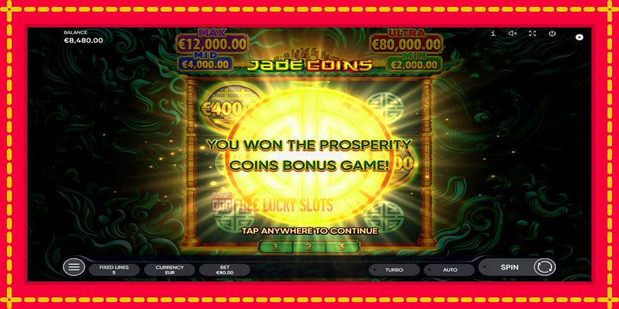 Jade Coins: สล็อตแมชชีนพร้อมกราฟิกที่ทันสมัย, รูปภาพ 2