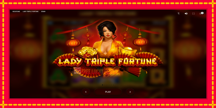 Lady Triple Fortune: สล็อตแมชชีนพร้อมกราฟิกที่ทันสมัย, รูปภาพ 1