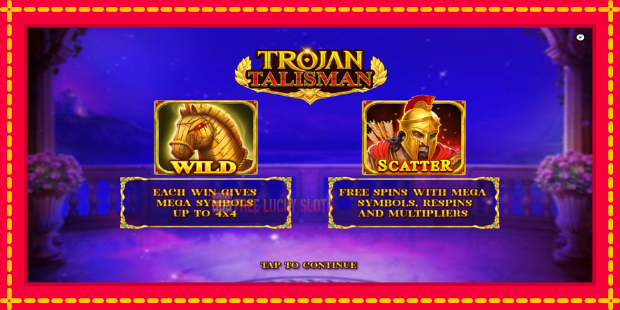 Trojan Talisman: สล็อตแมชชีนพร้อมกราฟิกที่ทันสมัย, รูปภาพ 1