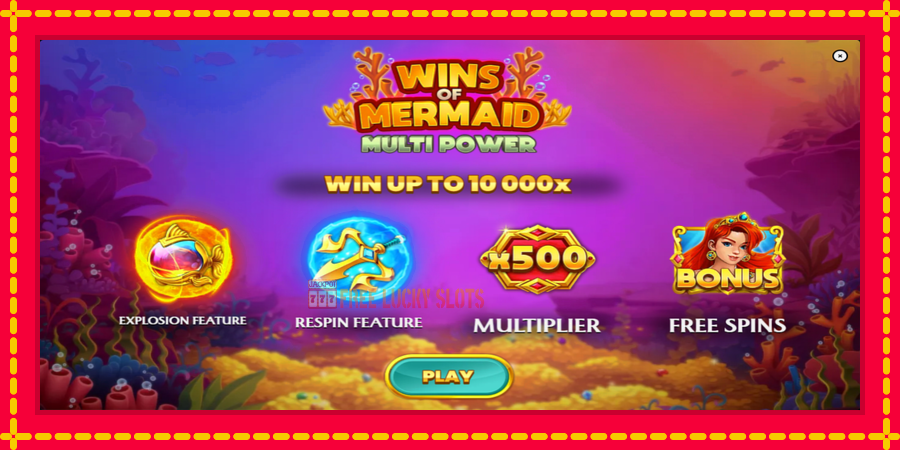 Wins of Mermaid Multi Power: สล็อตแมชชีนพร้อมกราฟิกที่ทันสมัย, รูปภาพ 1