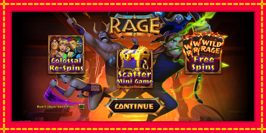 Rage: สล็อตแมชชีนพร้อมกราฟิกที่ทันสมัย, รูปภาพ 1