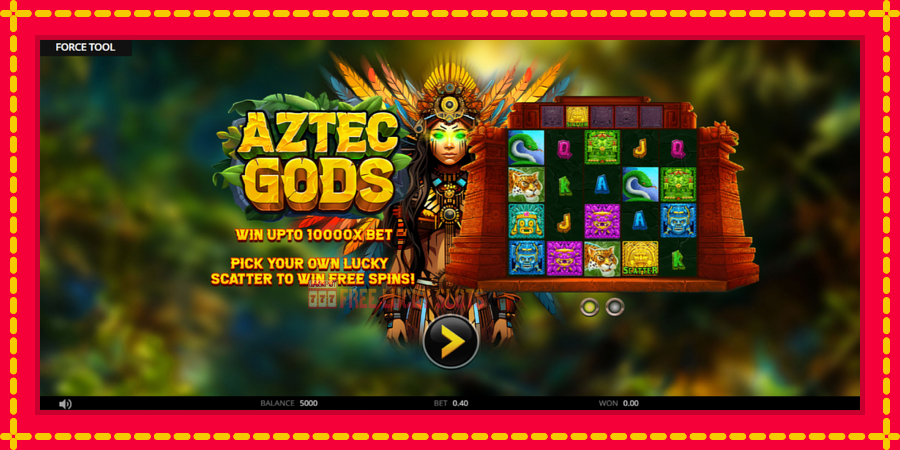 Aztec Gods: สล็อตแมชชีนพร้อมกราฟิกที่ทันสมัย, รูปภาพ 1