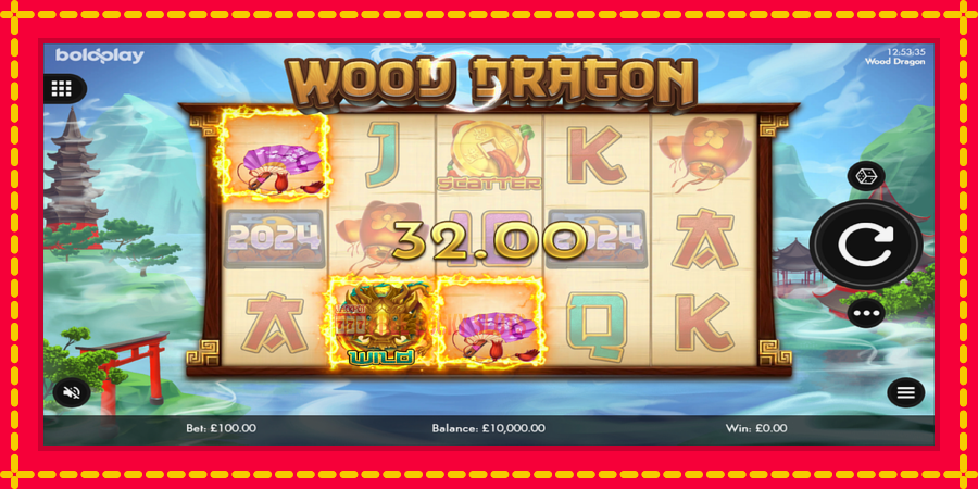 Wood Dragon: สล็อตแมชชีนพร้อมกราฟิกที่ทันสมัย, รูปภาพ 3