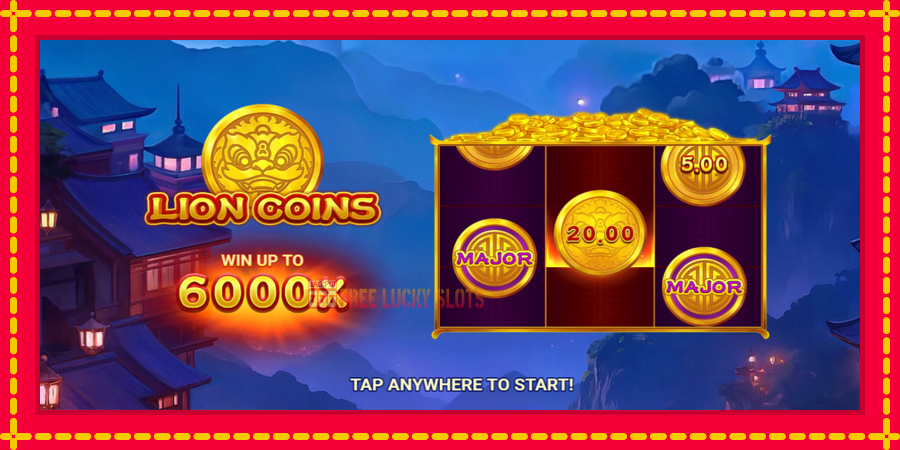 Lion Coins: สล็อตแมชชีนพร้อมกราฟิกที่ทันสมัย, รูปภาพ 1