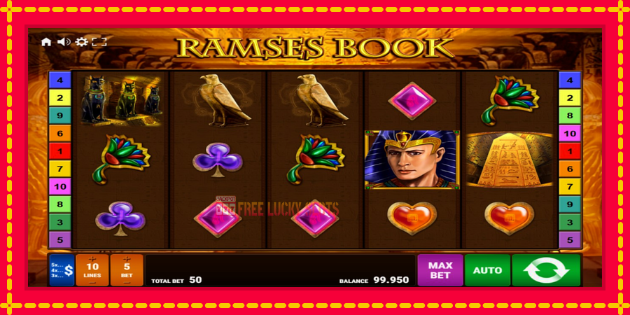 Ramses Book: สล็อตแมชชีนพร้อมกราฟิกที่ทันสมัย, รูปภาพ 1