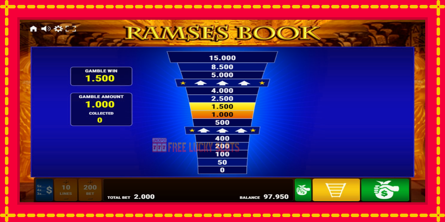 Ramses Book: สล็อตแมชชีนพร้อมกราฟิกที่ทันสมัย, รูปภาพ 3