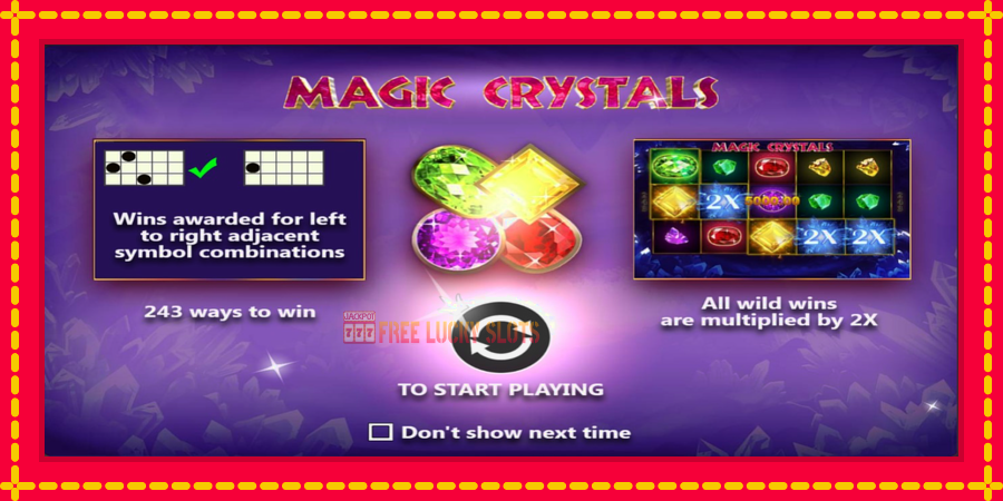 Magic Crystals: สล็อตแมชชีนพร้อมกราฟิกที่ทันสมัย, รูปภาพ 1