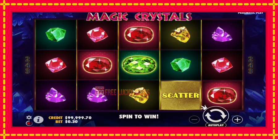 Magic Crystals: สล็อตแมชชีนพร้อมกราฟิกที่ทันสมัย, รูปภาพ 2