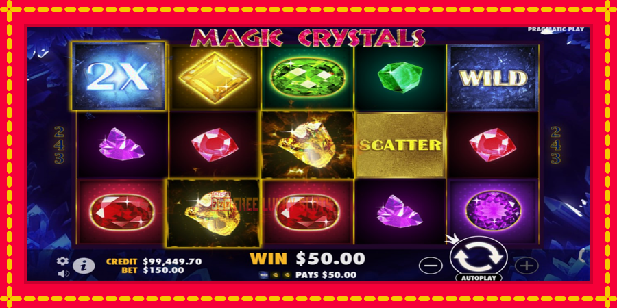 Magic Crystals: สล็อตแมชชีนพร้อมกราฟิกที่ทันสมัย, รูปภาพ 3