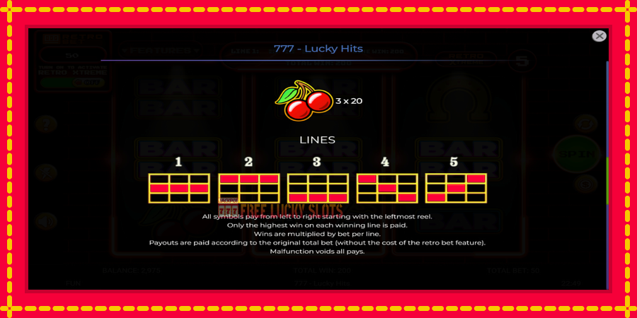 777 Lucky Hits: สล็อตแมชชีนพร้อมกราฟิกที่ทันสมัย, รูปภาพ 7