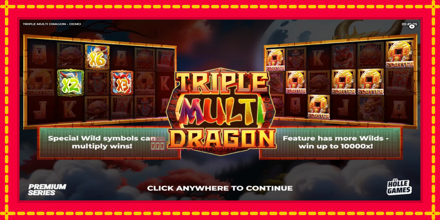 Triple Multi Dragon: สล็อตแมชชีนพร้อมกราฟิกที่ทันสมัย, รูปภาพ 1