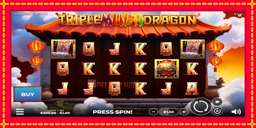 Triple Multi Dragon: สล็อตแมชชีนพร้อมกราฟิกที่ทันสมัย, รูปภาพ 2