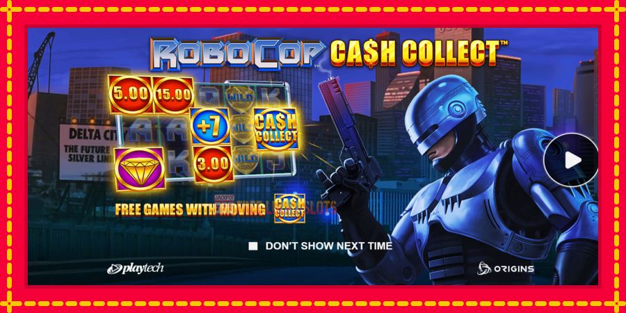 RoboCop: Cash Collect: สล็อตแมชชีนพร้อมกราฟิกที่ทันสมัย, รูปภาพ 1