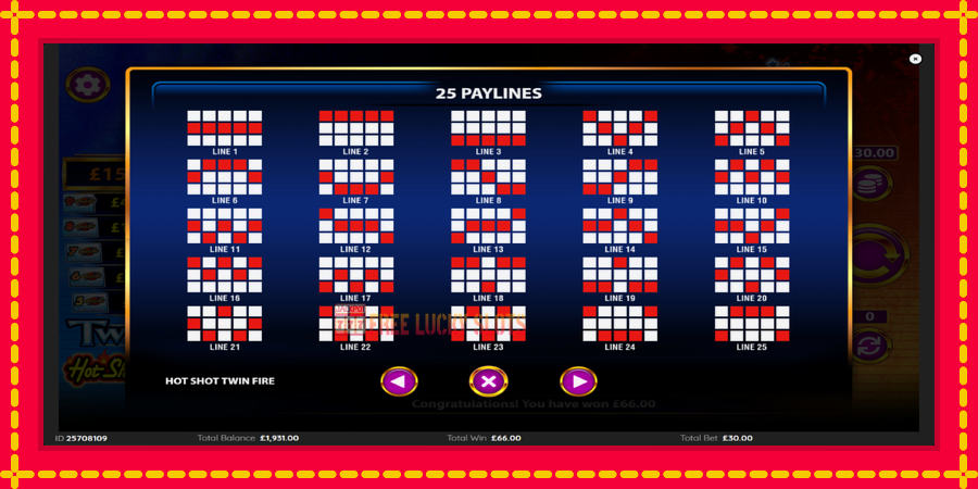 HotShot TwinFire: สล็อตแมชชีนพร้อมกราฟิกที่ทันสมัย, รูปภาพ 7