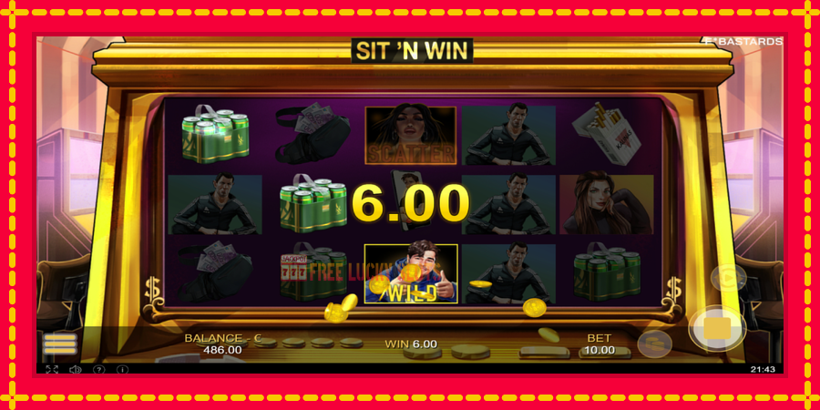 Sit N Win: สล็อตแมชชีนพร้อมกราฟิกที่ทันสมัย, รูปภาพ 3