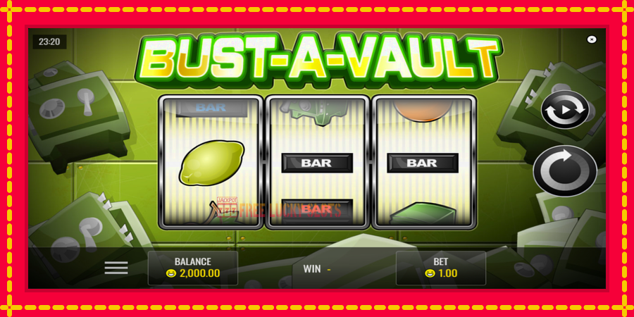 Bust A Vault: สล็อตแมชชีนพร้อมกราฟิกที่ทันสมัย, รูปภาพ 1