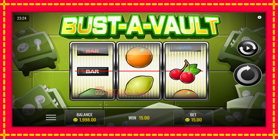 Bust A Vault: สล็อตแมชชีนพร้อมกราฟิกที่ทันสมัย, รูปภาพ 3