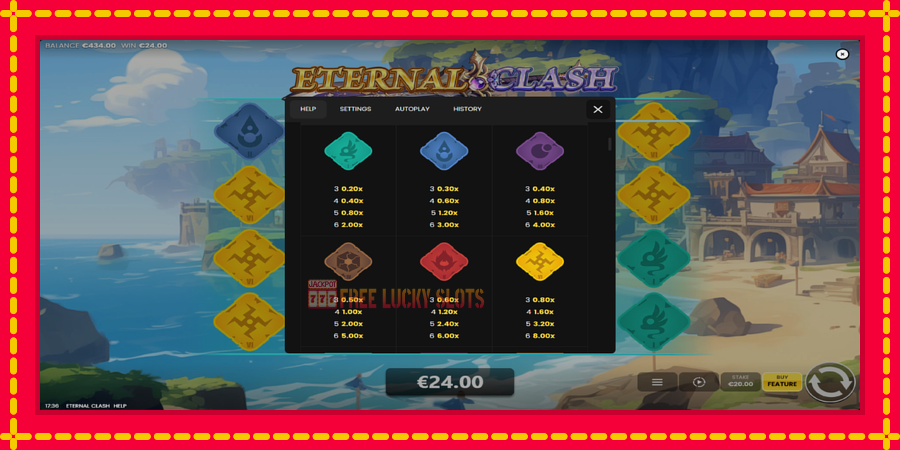 Eternal Clash: สล็อตแมชชีนพร้อมกราฟิกที่ทันสมัย, รูปภาพ 5