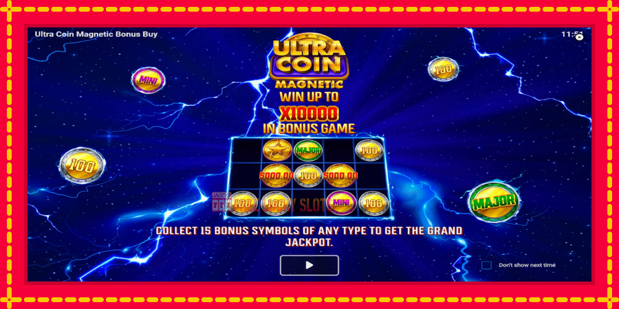 Ultra Coin Magnetic Bonus Buy: สล็อตแมชชีนพร้อมกราฟิกที่ทันสมัย, รูปภาพ 1