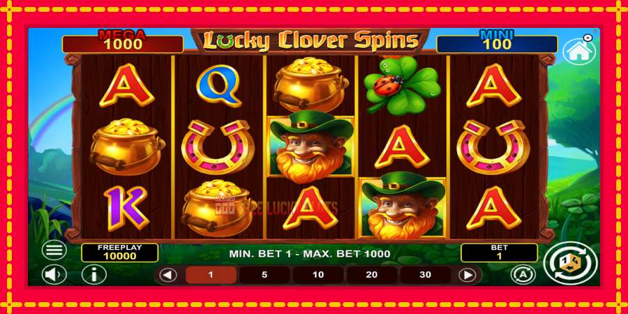 Lucky Clover Spins: สล็อตแมชชีนพร้อมกราฟิกที่ทันสมัย, รูปภาพ 2