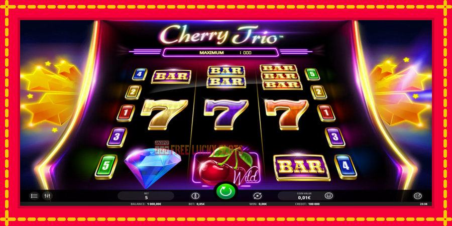 Cherry Trio: สล็อตแมชชีนพร้อมกราฟิกที่ทันสมัย, รูปภาพ 2