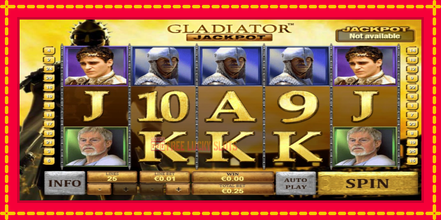 Gladiator Jackpot: สล็อตแมชชีนพร้อมกราฟิกที่ทันสมัย, รูปภาพ 1