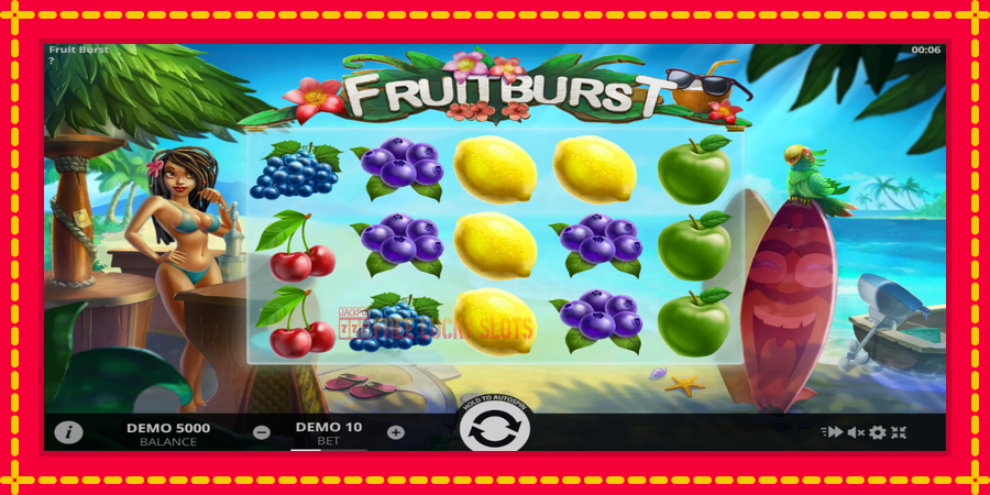 Fruitburst: สล็อตแมชชีนพร้อมกราฟิกที่ทันสมัย, รูปภาพ 1