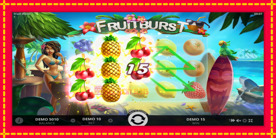 Fruitburst: สล็อตแมชชีนพร้อมกราฟิกที่ทันสมัย, รูปภาพ 2