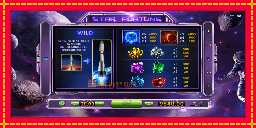 Star Fortune: สล็อตแมชชีนพร้อมกราฟิกที่ทันสมัย, รูปภาพ 6