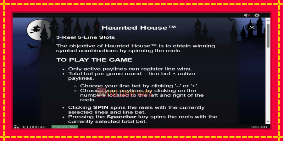 Haunted House: สล็อตแมชชีนพร้อมกราฟิกที่ทันสมัย, รูปภาพ 4