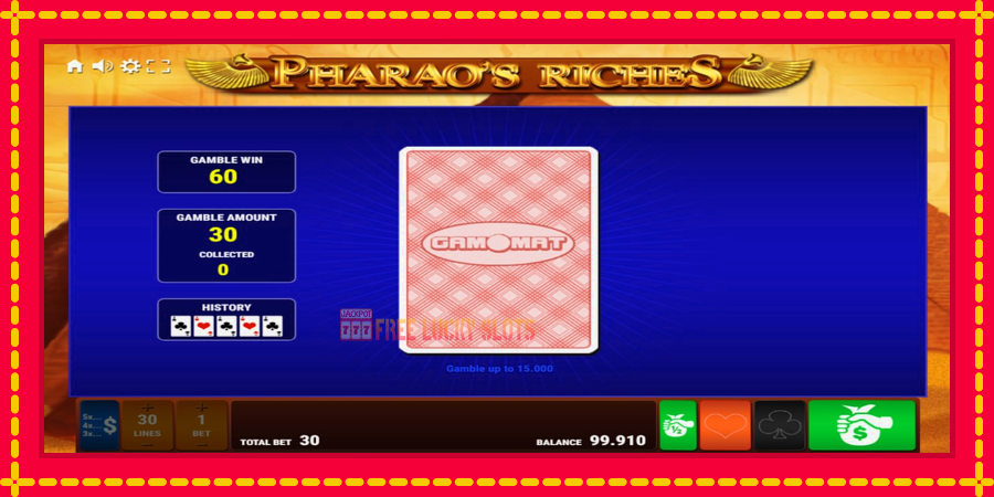 Pharaos Riches: สล็อตแมชชีนพร้อมกราฟิกที่ทันสมัย, รูปภาพ 4