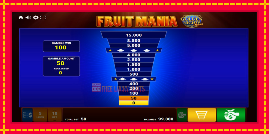 Fruit Mania Golden Nights: สล็อตแมชชีนพร้อมกราฟิกที่ทันสมัย, รูปภาพ 3