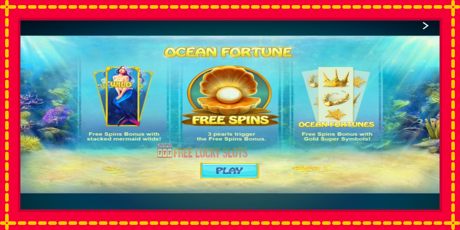 Ocean Fortune: สล็อตแมชชีนพร้อมกราฟิกที่ทันสมัย, รูปภาพ 1