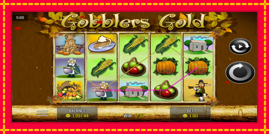 Gobblers Gold: สล็อตแมชชีนพร้อมกราฟิกที่ทันสมัย, รูปภาพ 2