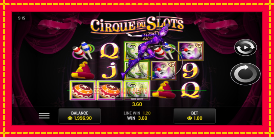 Cirque du Slots: สล็อตแมชชีนพร้อมกราฟิกที่ทันสมัย, รูปภาพ 2