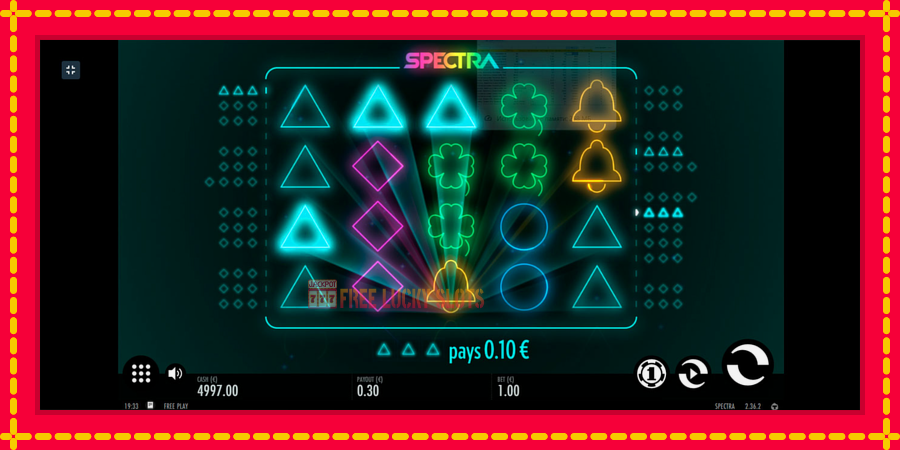 Spectra: สล็อตแมชชีนพร้อมกราฟิกที่ทันสมัย, รูปภาพ 3
