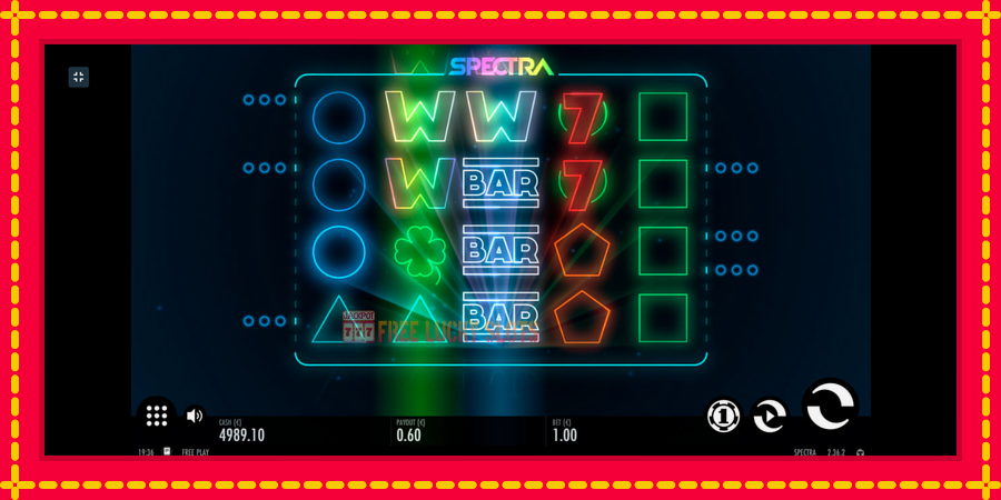 Spectra: สล็อตแมชชีนพร้อมกราฟิกที่ทันสมัย, รูปภาพ 5