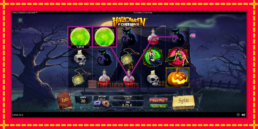 Halloween Fortune: สล็อตแมชชีนพร้อมกราฟิกที่ทันสมัย, รูปภาพ 2