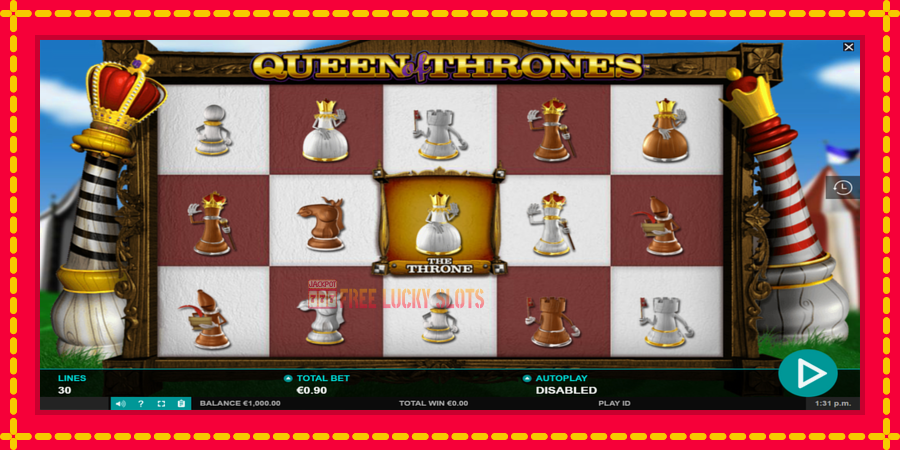 Queen of Thrones: สล็อตแมชชีนพร้อมกราฟิกที่ทันสมัย, รูปภาพ 2