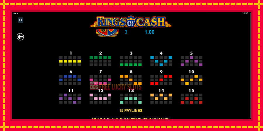 Kings of Cash: สล็อตแมชชีนพร้อมกราฟิกที่ทันสมัย, รูปภาพ 7