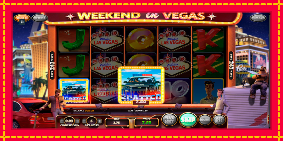 Weekend In Vegas: สล็อตแมชชีนพร้อมกราฟิกที่ทันสมัย, รูปภาพ 4