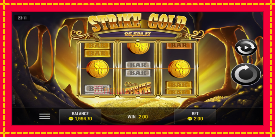 Strike Gold: สล็อตแมชชีนพร้อมกราฟิกที่ทันสมัย, รูปภาพ 2