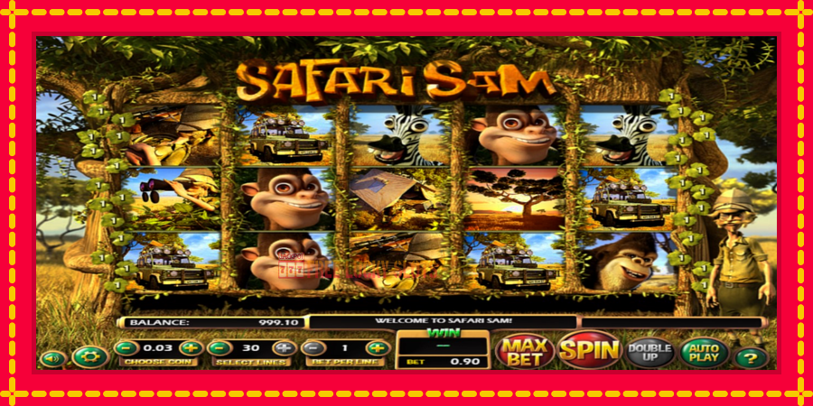 Safari Sam: สล็อตแมชชีนพร้อมกราฟิกที่ทันสมัย, รูปภาพ 2